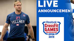 Crossfit Open 19 4 Workout Announcement Patrick Vellner Also Competing Fitness Volt