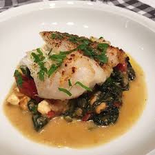 Ofen Fisch Mit Spinat Tomate Und Feta Kabeljau Rezept Lebensmittel Essen Rezepte