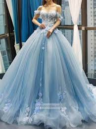 Crystal beaded embroidery on gored tulle cinderella ball gown. Ball Gown Prom Dresses Quinceanera Dresses Viniodress