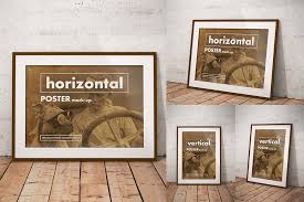 Download 60 Hand Picked Free Poster Mockup Psd Template For Designer PSD Mockup Templates