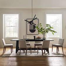 A living room that has some many great views it takes multiple pictures to truly showcase it but it's so much sweeter to see in person! Tanner Solid Wood Dining Table