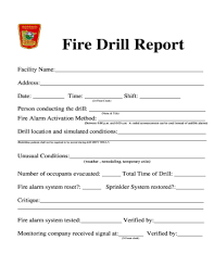 Check these details during a monthly fire extinguisher inspection. 19 Printable Fire Log Template Forms Fillable Samples In Pdf Word To Download Pdffiller