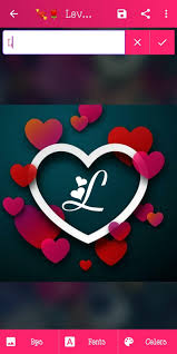 Alphabet wallpaper, bear wallpaper, cute wallpaper backgrounds,. Love Name Art Love Letter Dp Maker For Android Apk Download