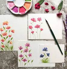 60 easy and simple landscape painting ideas. I Pinimg Com Originals Be 12 A4 Be12a41deae3bca