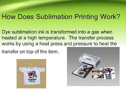 Three Kinds Printing How Dye Sublimation Printing Works 1 Sublimation Printing Prints Dye Sublimation