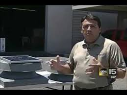 Natural Light Solar Attic Fans Youtube