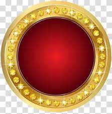 Gold Scalable Graphics Seal Gold Red Round Gold Colored And Red Gemstone Transparent Background Png Clipart Red Gemstones Transparent Background Clip Art