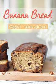 Banana Bread Aux Pepites De Chocolat Vegan Sans Gluten Sweet Sour Healthy Happy Living Chocolat Vegan Gateau Sans Gluten Gateaux Et Desserts