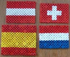 World Flags In Fuse Beads Fuse Beads Flag Crafts World Thinking Day