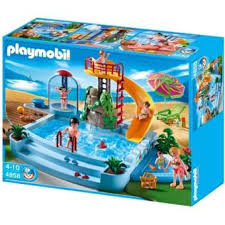 Playmobil 4858 Jeu De Construction Piscine Avec Toboggan Playmobil Achat Prix Fnac