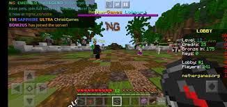 I feel like hypixel should have a list of minecraft clients that do not break the rules, and encourage or put them on a list of allowed modifications and a list of what are minecraft clients for better understanding of a new player. Want To Play Hypixel On Bedrock And Games Like Duels Real Bedwars Join Nether Games It S Like Hypixel The Ip Play Nethergames Org Mcpe