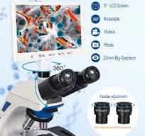 Amazon.com: HSL Microscopio compuesto trinocular para ...