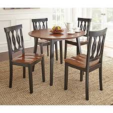 Black and silver dining room set. Greyson Living Abbey Dining Set By Black 3 Piece Sets Dining Table In Kitchen Apartment Dining Area