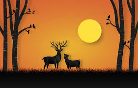 We did not find results for: Premium Vector Beautiful Horned Deer In The Forest With Family Surrounded By Trees On Sunset Background In Paper Cut Design