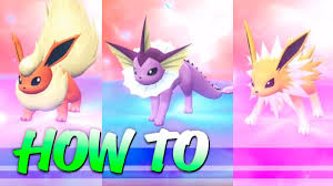 How To Evolve Eevee Into Flareon Vaporeon Jolteon In Pokemon Let S Go Pikachu Eevee Youtube A plushie of eevee can also be seen in your room in pokemon let's go eevee! how to evolve eevee into flareon vaporeon jolteon in pokemon let s go pikachu eevee