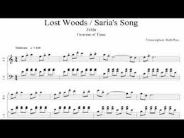 Oct 05, 2020 · main article: Zelda Lost Woods Saria S Song Transcription For Piano Incl Other Instruments Youtube