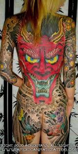As oahu's best, we put a personal touch on. Japanese Back Demon Tattoo By American Made Tattoo