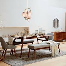 Mid Century Expandable Dining Table West Elm We Really Like This Expandable T Expandable Dining Table Mid Century Modern Dining Room Mid Century Dining Table