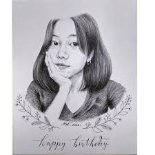 Bukan hanya gambar bunga saja, tetapi juga keindahan gunung, alam, dan budayanya yang. Sketsa Wajah Hitam Putih Ukuran A4 Shopee Indonesia