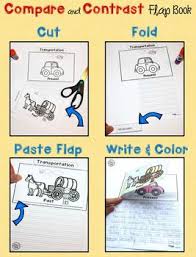 Long Ago And Today Comparing The Past And Present With Images Informational Writing Flap Book Kindergarten Social Studies
