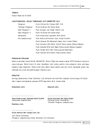 Par 04 dikatakan bahwa kertas. Kertas Kerja Program Kelas Tambahan Cuti Semester 2013