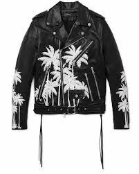 Clng Gallery On Instagram Amiri Hand Painted Biker Jackets Men Fashion Painted Leather Jacket Mens Jackets