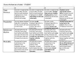 Choral speaking script 2013 worksheet. Choral Rubrics Worksheets Teachers Pay Teachers