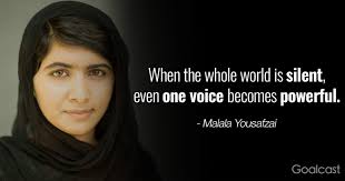 A silent voice (koe no katachi) quotes. Top 12 Most Inspiring Malala Yousafzai Quotes Goalcast
