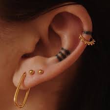 Jewelry Sizing Everything You Need To Know In 2021 Cartilage Hoop Flat Back Earrings Earrings