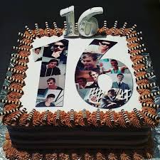 We have some great 16th birthday cake ideas for you. Square Chocolate 16th Cake With Edible Image The Girl On The Swing