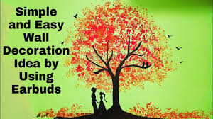 Diy switchboard wall painting designs ideas. Sunitas Creative World Simple And Easy Wall Decoration Idea By Using Earbuds Switchboard Painting Idea Easy Wall Art Idea Facebook