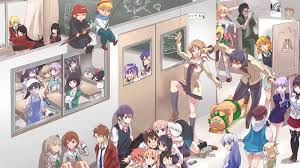 Cross Over 2150543 Fullsize Image 3840x2160 Zerochan Anime Image Board Anime Anime Boy Anime Classroom