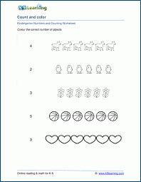 The ultimate (free!) printable collection 8 decorative elephant coloring pages for adults top 100 fish coloring pages: Counting And Coloring Worksheets For Preschool And Kindergarten K5 Learning