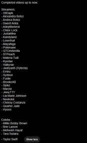 𝕹𝖎𝖈𝖍𝖔𝖑𝖆𝖘 𝕯𝖊𝕺𝖗𝖎𝖔 on X: Here is the complete list of streamers  the website makes full AI Porn videos for. QTCinderella is that guys best  friends girlfriend (Ludwigs gf) LMFAO Mans paid for