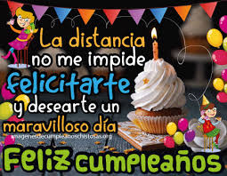 12 Nuevas Imagenes De Feliz Cumpleanos Desde La Distancia