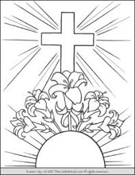 Lilies have held so much meaning throughout history. Easter Lily Coloring Page The Catholic Kid Catholic Coloring Pages And Games For Children
