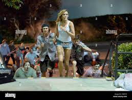 SCOUTS GUIDE TO THE ZOMBIE APOCALYPSE 2015 Broken Road Productions film  with Sarah Dumont Stock Photo - Alamy