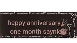 Butuh ucapan anniversary yang romantis untuk pacar? Kata Kata Buat Anniversary 1 Bulan Youtube