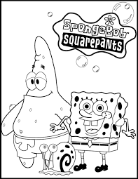 100 spongebob printable coloring pages for kids. Free Spongebob Coloring Pages And More