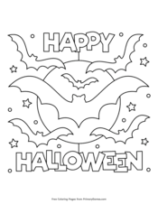 Maybe you would like to learn more about one of these? Halloween Coloring Pages Free Printable Pdf From Primarygames