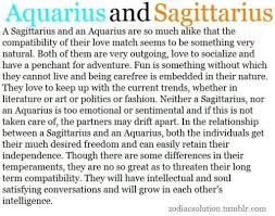 Aquarius And Sagittarius Compatibility You Are My All That