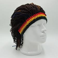 Hirigin 2019 Komik Sapka Unisex Kasketleri Peruk Orgu Sapkalar Jamaikali Orme Rasta Sac Bonesi Erkek Ve Kadin Moda Hairband Dreadlocks Bogazli Bereler Ve Basliklar Aliexpress