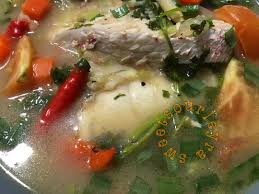 Bayangkan makan dengan nasi putih sahaja, fuh mantap! Resepi Sup Ikan Merah Ala Thai Pedas Dan Sedap