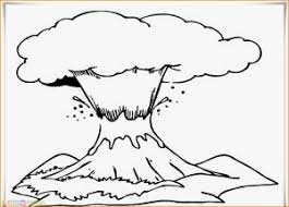 Gambar sketsa pemandangan gunung / pegunungan. 120 Sketsa Gambar Pemandangan Alam Bagus Dan Berwarna Marimewarnai Com