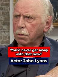 Actor John Lyons discusses the shift in attitudes with comedy shows today  compared to those from his younger days. #LeeAnderson #CancelCulture #Woke  #Television #GBNews