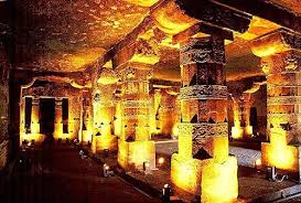 Ajanta Caves Ajiṇṭha Leni Marathi अज ठ ल ण Aurangabad District Of Maharashtra India Ajanta Ellora Caves In India Ajanta Caves
