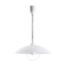 Find ceiling lighting at wayfair. Alvez Rise And Fall White Ceiling Pendant Light Height Adjustable