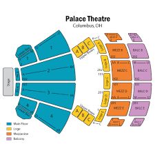 Ohio Theatre Seating Chart Ohio Theatre Columbus Seating