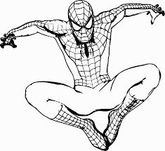 It is better to print the picture in a4 paper size, so your kid has more spacious areas to color. Free Printable Spiderman Images To Color Of Your Favorite Superhero Coloring Pages Superhero Coloring Spiderman Coloring