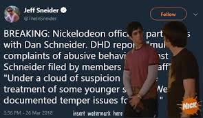 Kind of like a creepy quentin tarantino. Dan Schneider Fired By Nickelodeon Allegations Cloud Of Suspicion Dan Schneider Know Your Meme